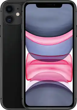 MediaMarkt APPLE REFURBISHED iPhone 11 - 64 GB Zwart aanbieding