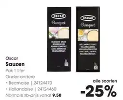 HANOS Oscar Sauzen aanbieding
