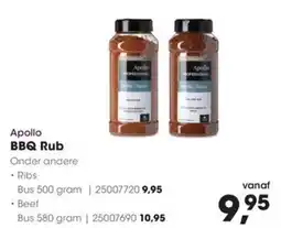 HANOS Apollo BBQ Rub aanbieding