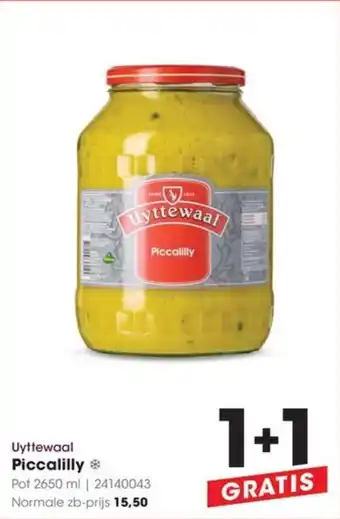 HANOS Uyttewaal Piccalilly aanbieding