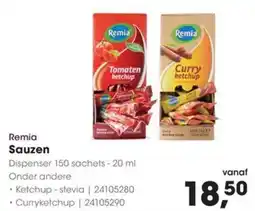 HANOS Remia Sauzen aanbieding