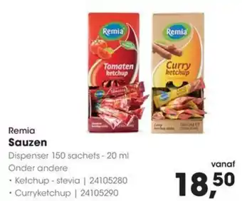 HANOS Remia Sauzen aanbieding