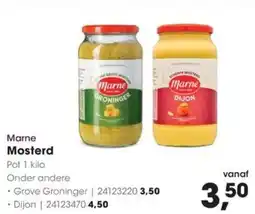 HANOS Marne Mosterd aanbieding