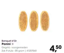 HANOS Banquet d'Or Panini aanbieding