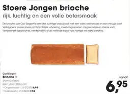 HANOS Carl Siegert Brioche aanbieding