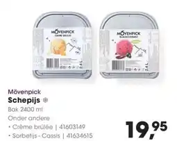HANOS Mövenpick Schepijs aanbieding