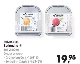HANOS Mövenpick Schepijs aanbieding