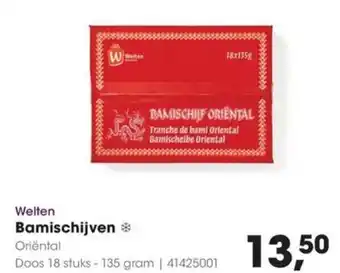 HANOS Welten Bamischijven aanbieding