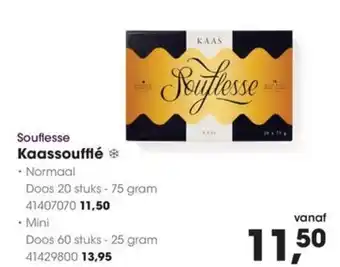 HANOS Souflesse Kaassoufflé aanbieding
