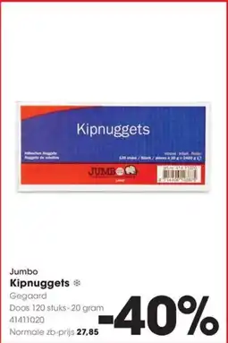 HANOS Jumbo Kipnuggets aanbieding