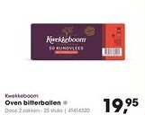 HANOS Kwekkeboom Oven bitterballen aanbieding