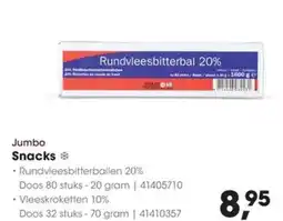 HANOS Jumbo Snacks aanbieding