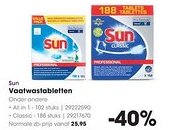 HANOS Sun Vaatwastabletten aanbieding