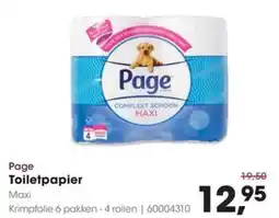 HANOS Page Toiletpapier aanbieding