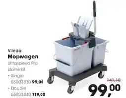 HANOS Vileda Mopwagen aanbieding