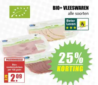 MCD Supermarkt Bio+ Vleeswaren aanbieding