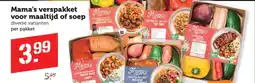 Coop Mama's verspakket voor maaltijd of soep aanbieding