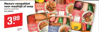 Coop Mama's verspakket voor maaltijd of soep aanbieding