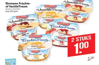 Coop Ehrmann Früchte of VanilleTraum aanbieding