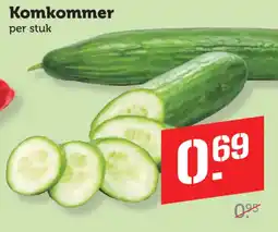 Coop Komkommer aanbieding