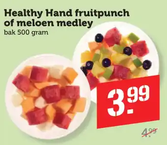 Coop Healthy Hand fruitpunch of meloen medley aanbieding