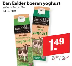 Coop Den Eelder boeren yoghurt aanbieding