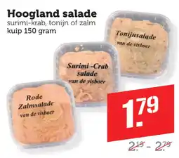 Coop Hoogland salade aanbieding