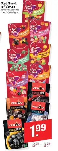 Coop Red Band of Venco aanbieding