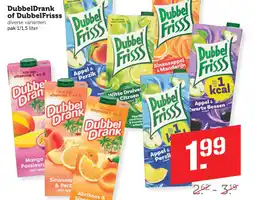 Coop DubbelDrank of DubbelFrisss aanbieding
