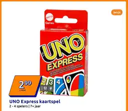 Action UNO Express kaartspel aanbieding
