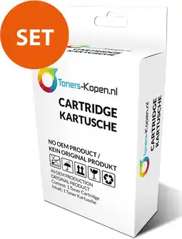 Bol.com huismerk Set 2x Inktcartridge voor HP 305XL - 36 ml - 1.070 pagina's aanbieding