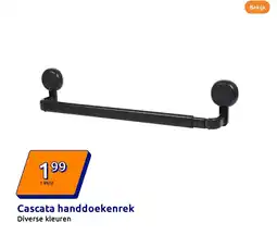 Action Cascata handdoekenrek aanbieding