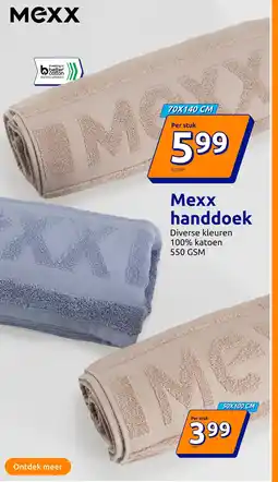 Action Mexx handdoek aanbieding
