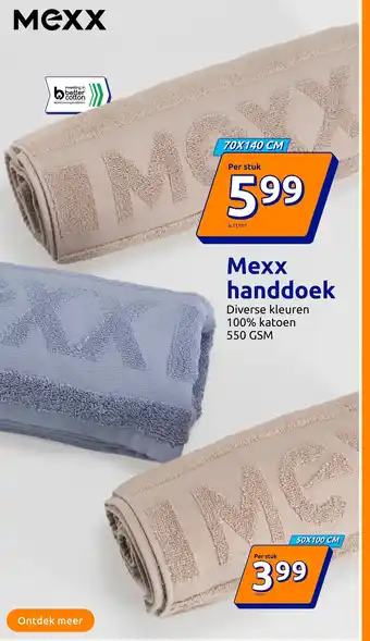 Action Mexx handdoek aanbieding