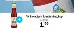 Albert Heijn AH Biologisch Tomatenketchup aanbieding