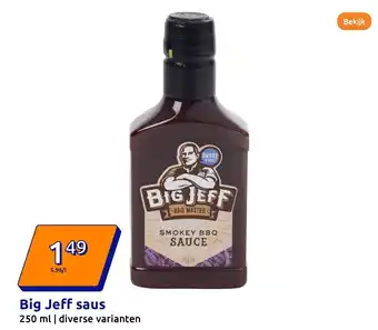 Action Big Jeff saus aanbieding