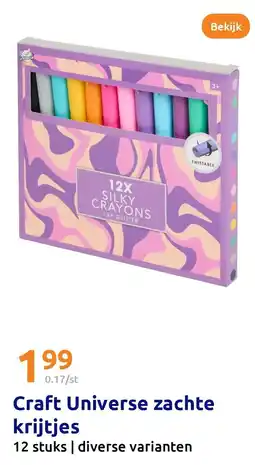 Action Craft Universe zachte krijtjes aanbieding