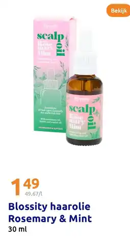 Action Blossity haarolie Rosemary & Mint aanbieding