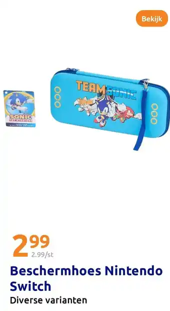 Action Beschermhoes Nintendo Switch aanbieding
