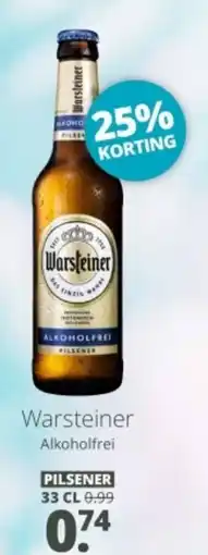 Mitra Warsteiner Alkoholfrei aanbieding