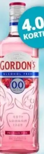 Mitra Gordon's Pink alcohol free aanbieding