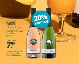 Mitra Maria Laflor Cava Brut of Cava Brut Rosé Spanje aanbieding