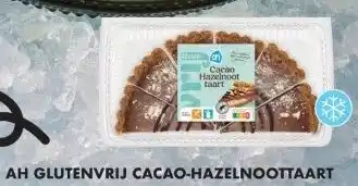 Albert Heijn AH GLUTENVRIJ CACAO-HAZELNOOTTAART aanbieding
