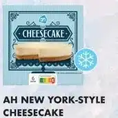 Albert Heijn AH NEW YORK-STYLE CHEESECAKE aanbieding