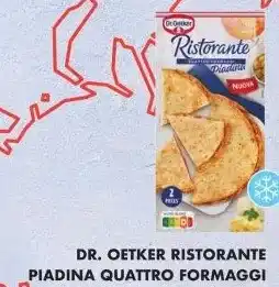 Albert Heijn DR. OETKER RISTORANTE PIADINA QUATTRO FORMAGGI aanbieding