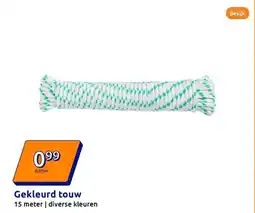 Action Gekleurd touw aanbieding