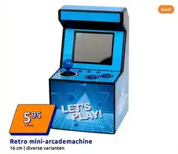 Action Retro mini-arcademachine aanbieding