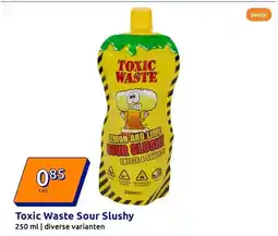 Action Toxic Waste Sour Slushy aanbieding