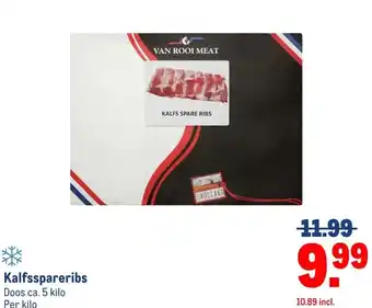 Makro Kalfsspareribs aanbieding