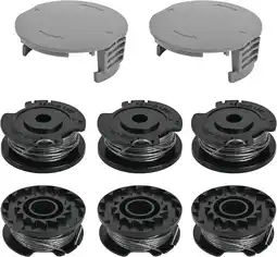 Amazon Flaveano Draadspoelen voor Bosch EasyGrassCut Grastrimmer, 6 Spoelen en 2 Deksels aanbieding